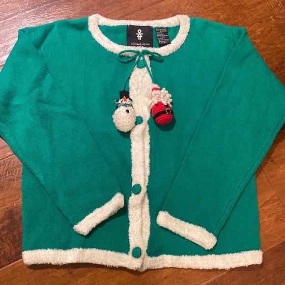 Michael Simon Designer Christmas Sweater - Picture 2 of 13